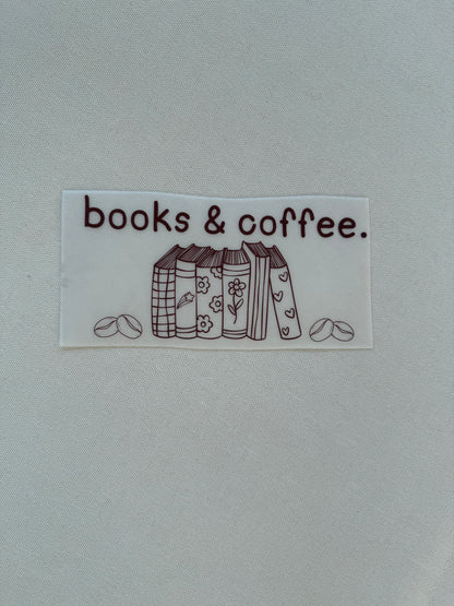 Books & Coffee (brown) Shirt