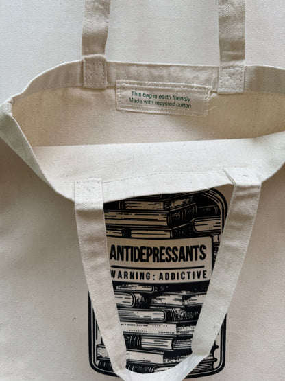 Antidepressants Pill Bottle Tote Bag