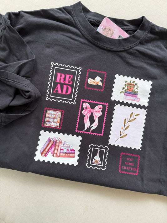 Pink Stamps Shirt