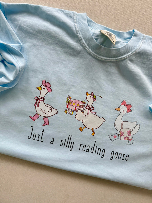 Just a silly reading goose Shirt