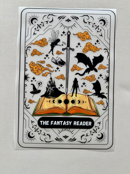 The Fantasy Reader Tarot Card Shirt