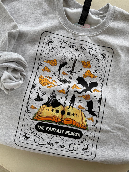 The Fantasy Reader Tarot Card Shirt