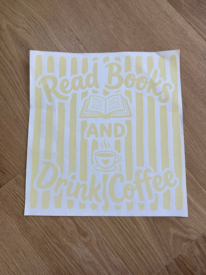 Read books & drink coffee Tote Bag