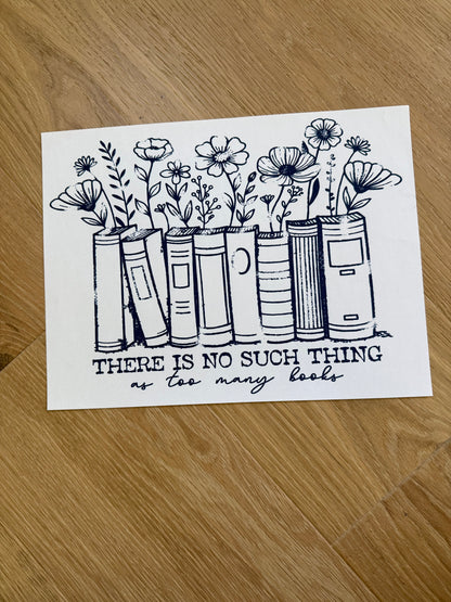 There's no such thing (navy ink) Tote Bag