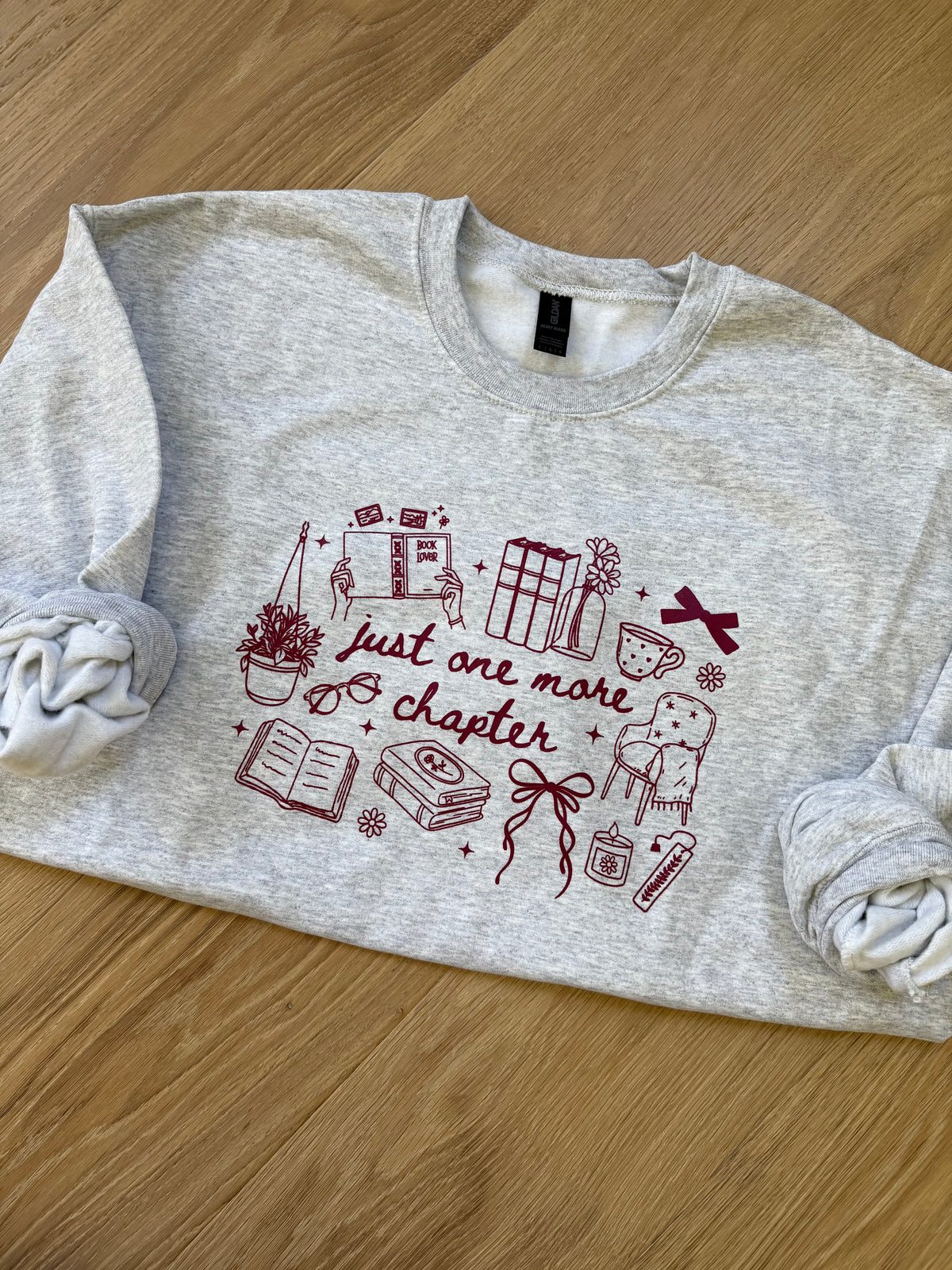 Just one more chapter (maroon ink) Shirt