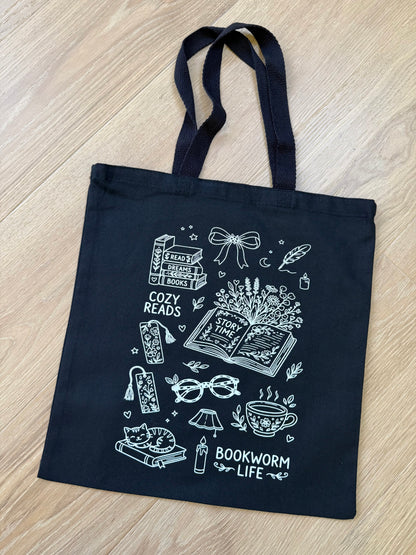 Bookworm Life Tote Bag