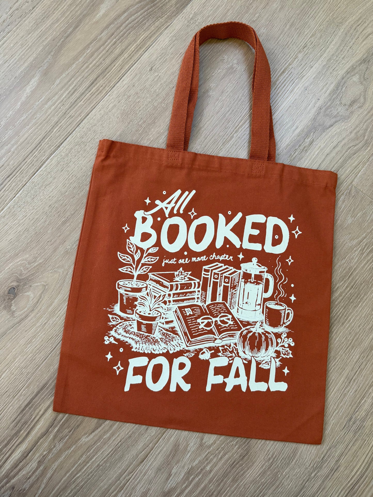 All booked for fall Tote Bag