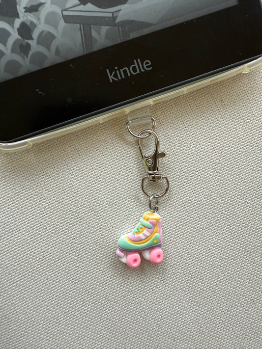 Roller Skate Tethered Charm