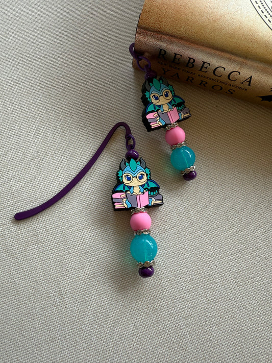 Cutie Dragon Beaded Bookmark