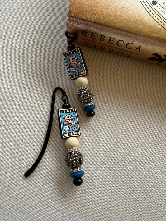 The Reader tarot card Beaded Bookmark