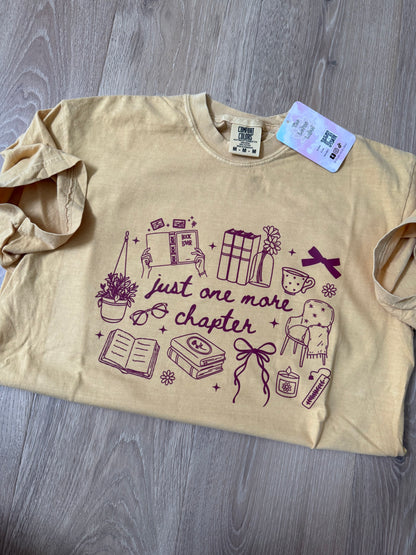 Just one more chapter (maroon ink) Shirt