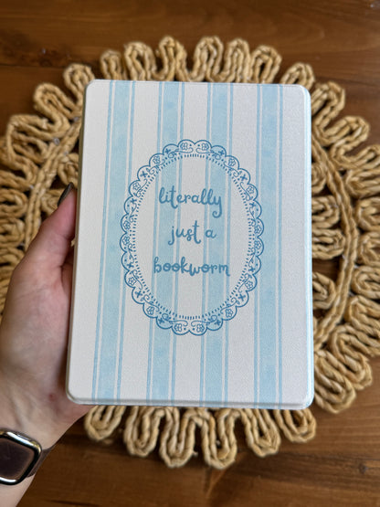 Literally Just a Bookworm Kindle Case- MAGNETIC COVER