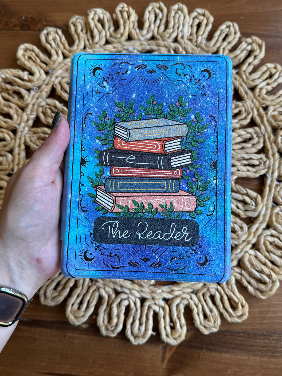 The Reader Tarot Card Kindle Case- MAGNETIC COVER