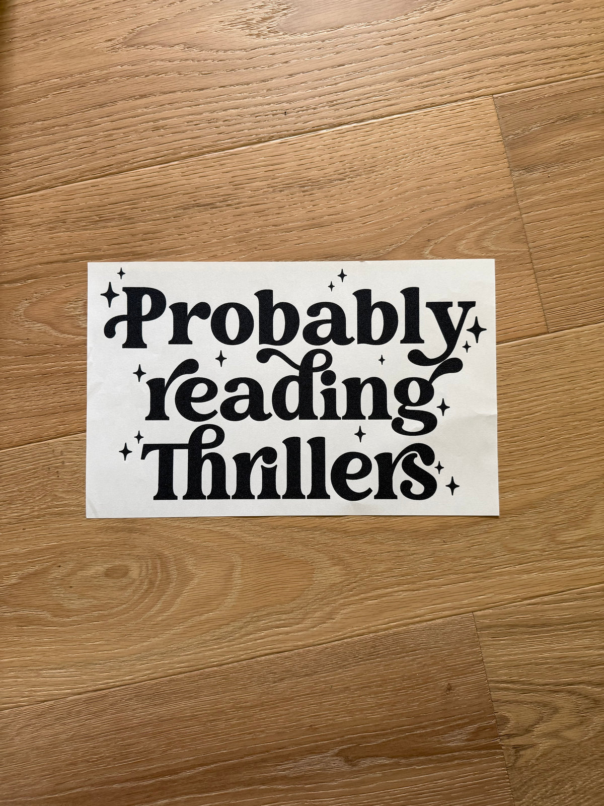 Probably reading thrillers Shirt