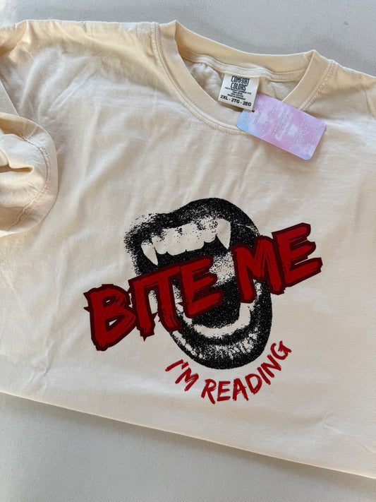 Bite me I'm Reading Shirt