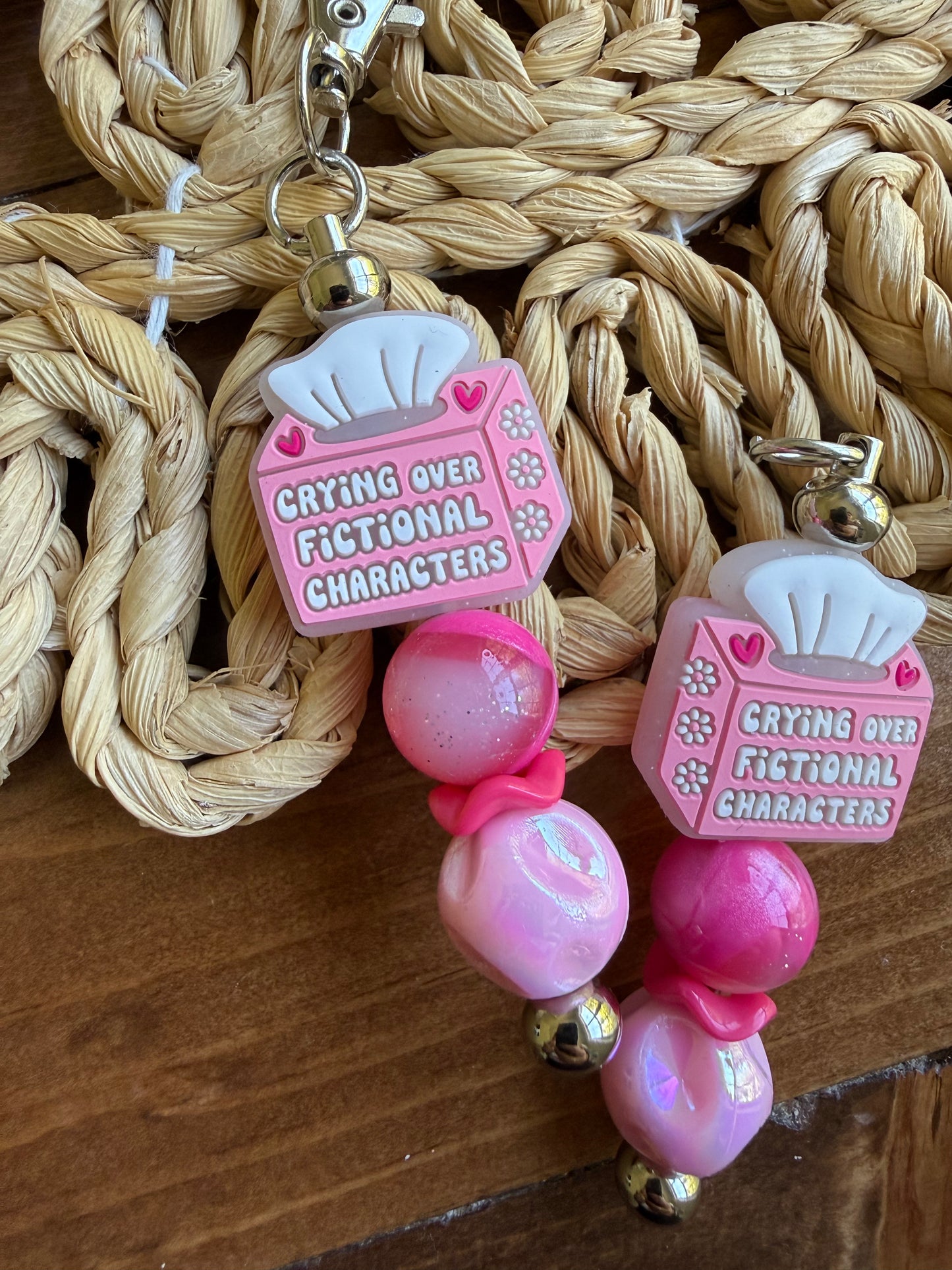 Crying over fiction characters tethered charm