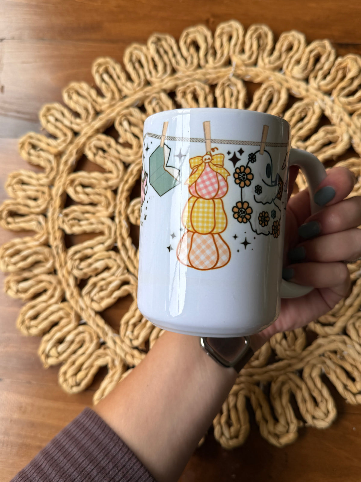 Ghostie Clothesline Mug