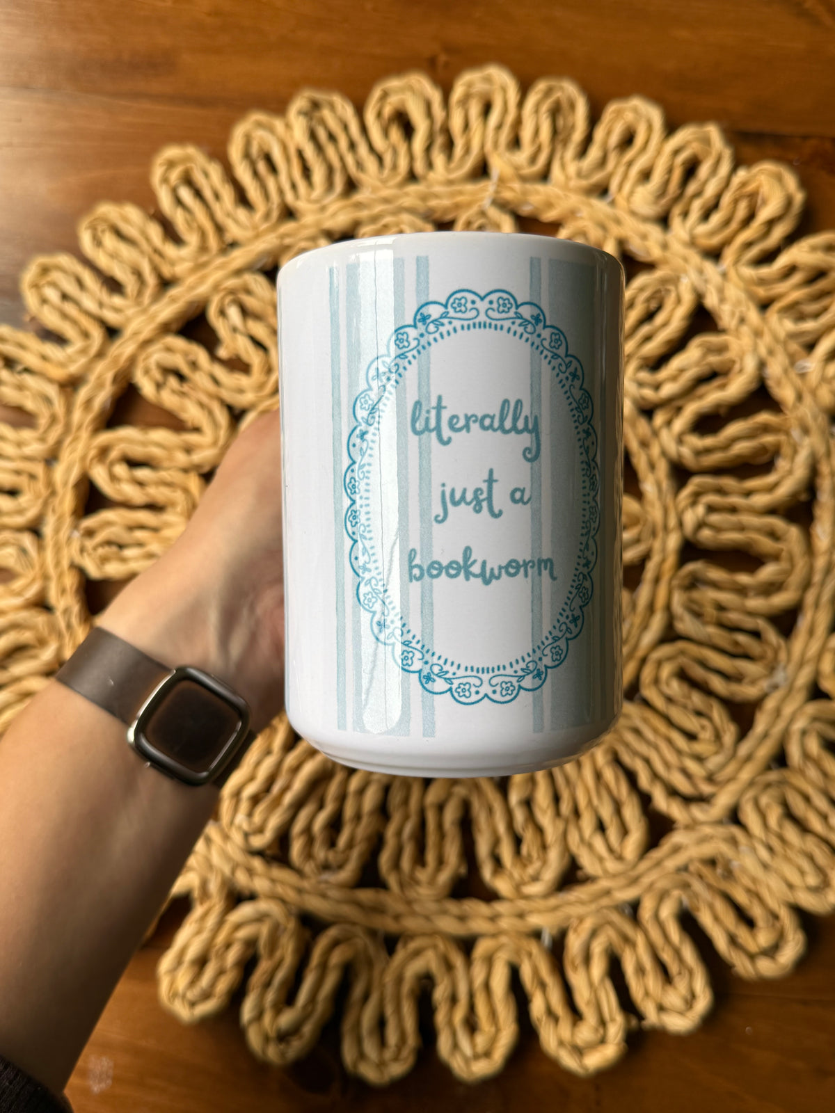 Literally Just a Bookworm Mug