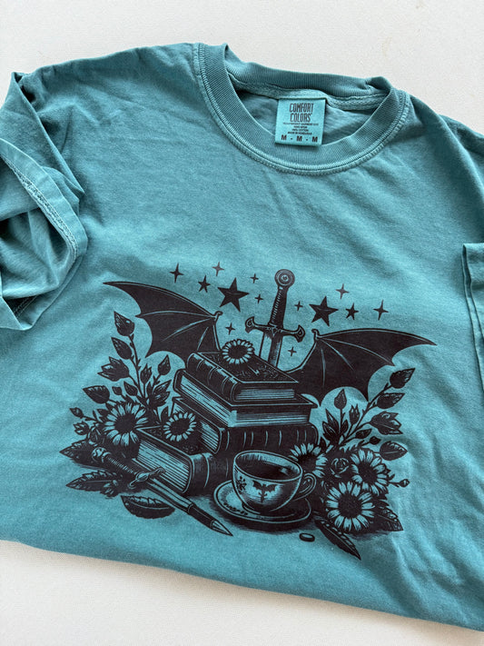 IMPERFECT Books & Dragon Wings on M Emerald