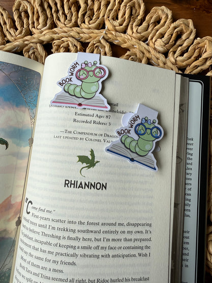 Bookworm Magnetic Bookmark
