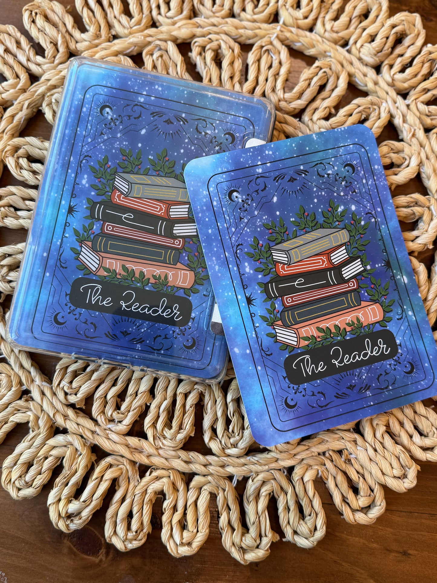 Galaxy The Reader Tarot Card Kindle Insert