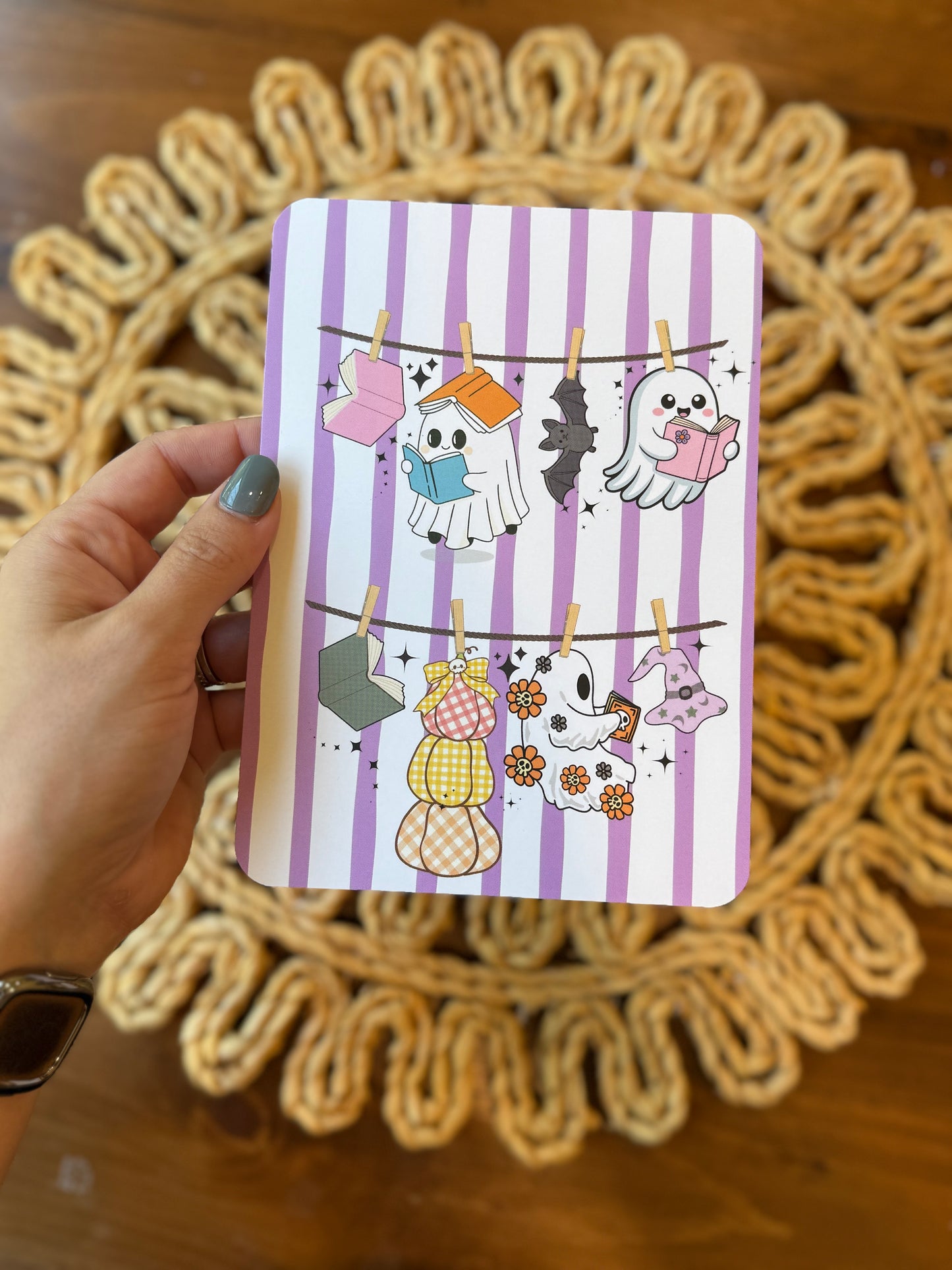 Clothesline Ghostie Kindle Insert