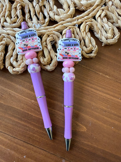 I have a date with my book boyfriend Pen