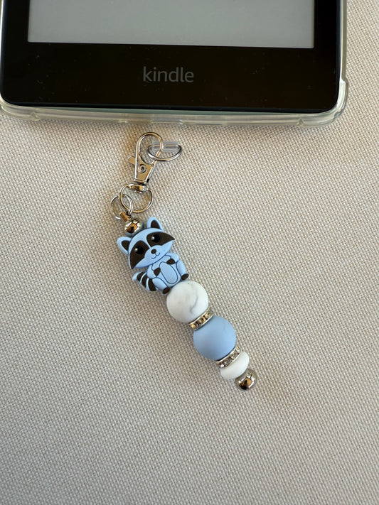 Raccoon Tethered Charm