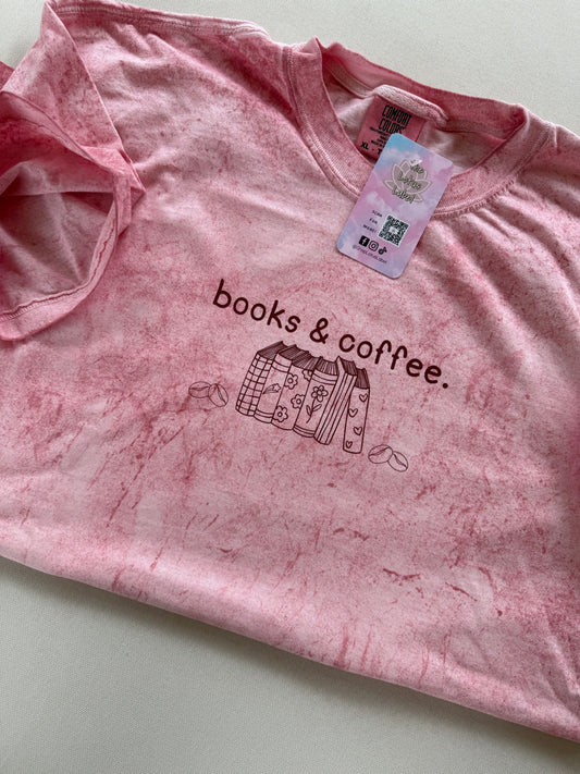 Books & Coffee (brown) Shirt