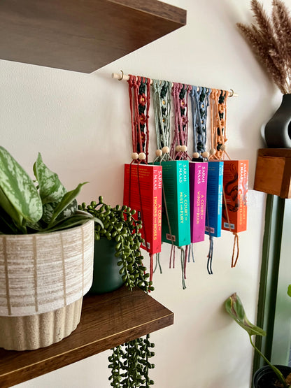 Colorful Flower Book Display