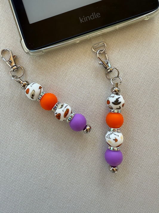 Halloween Bead Tethered Charm