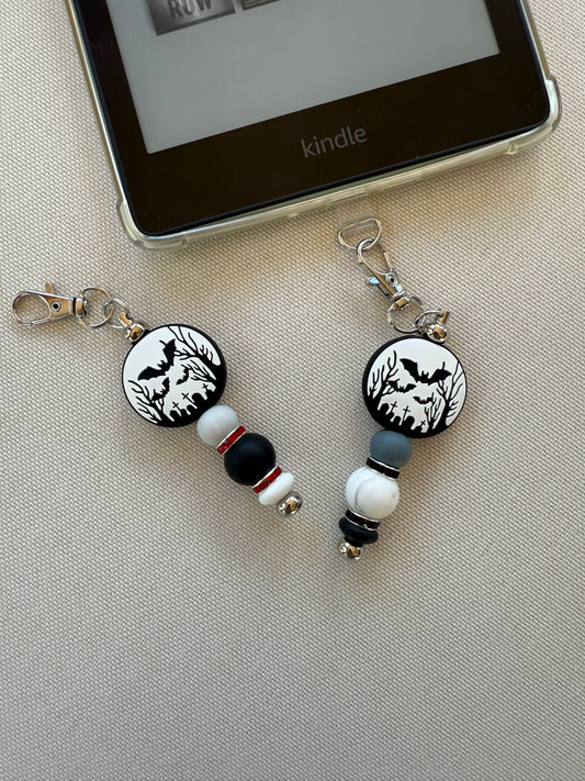 Graveyard Bats Tethered Charm