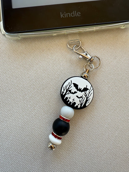 Graveyard Bats Tethered Charm