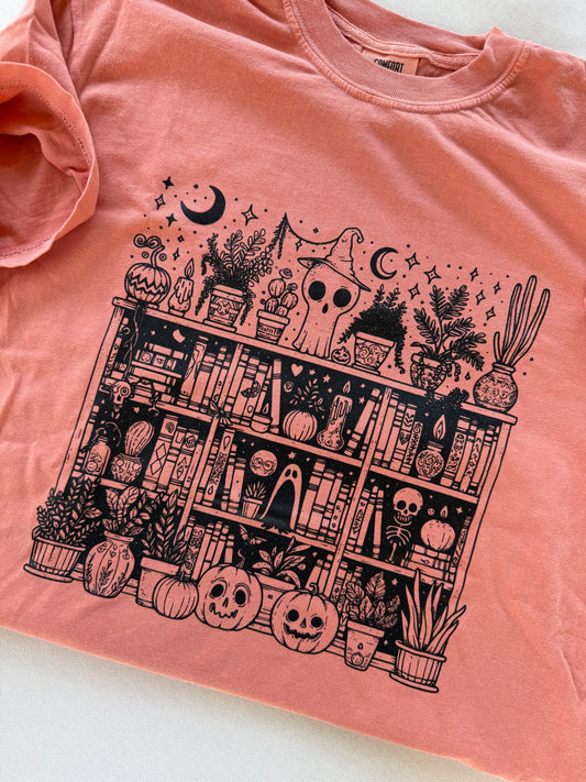 Spooky Bookshelf Shirt