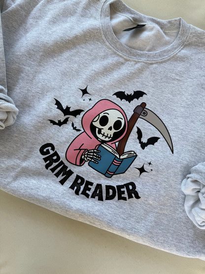 Cutesy Grim Reader Shirt