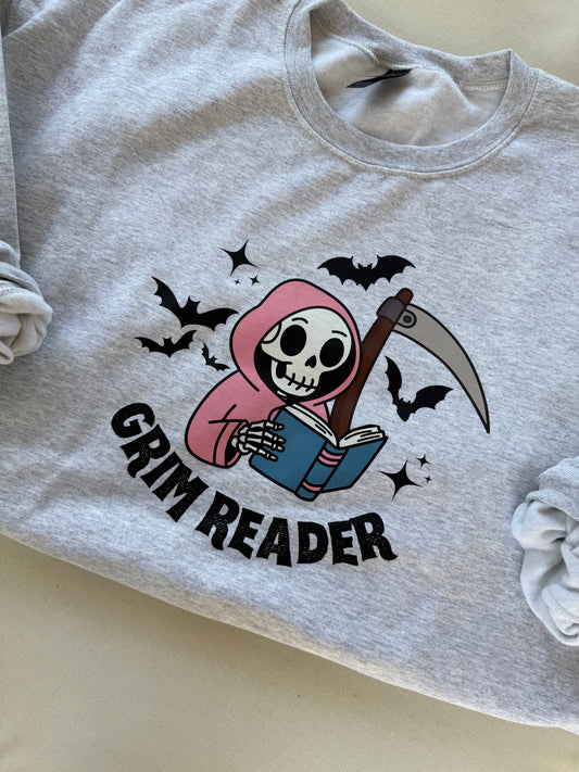 Cutesy Grim Reader Shirt