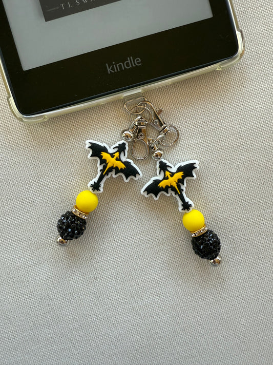 Double Dragon Tethered Charm