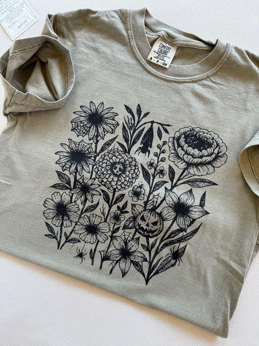 Spooky Florals Shirt
