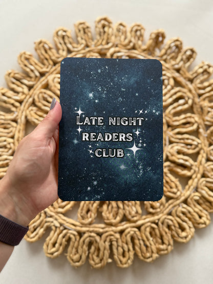 Late Night Readers Club Kindle Insert