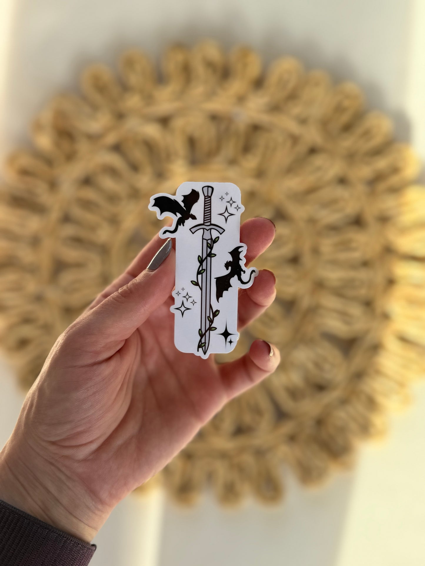 Sword & Dragons Sticker