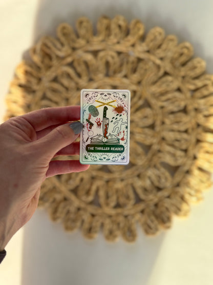 Holographic The Thriller Reader Sticker