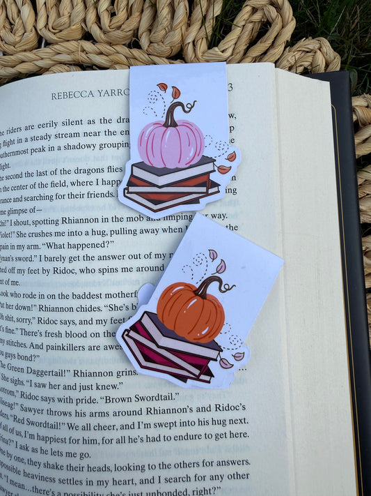 Pumpkin Magnetic Bookmark