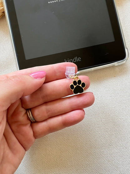 Paw Print Dust Plug