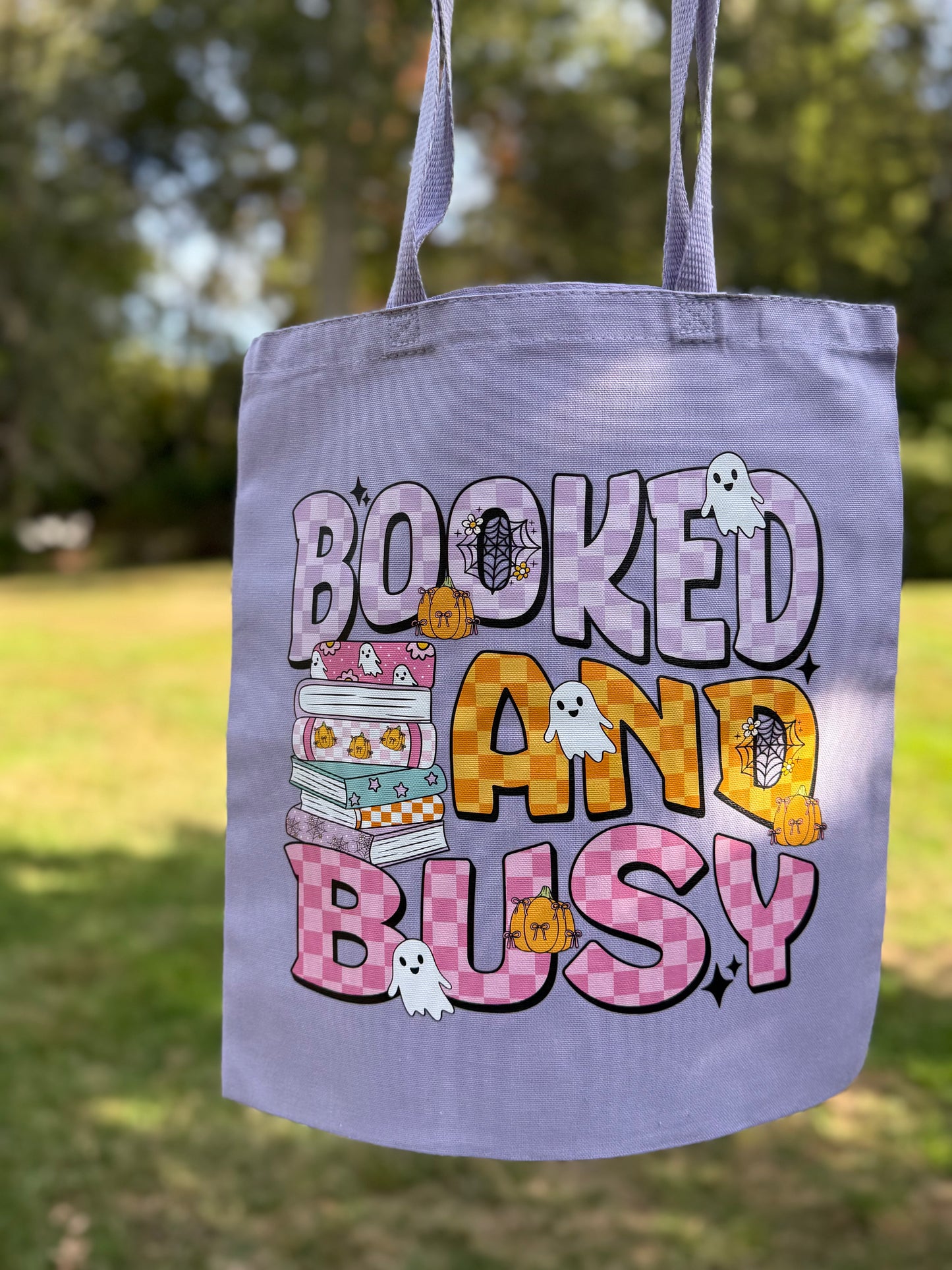 Booked and Busy Tote Bag