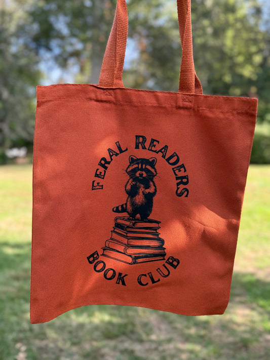 Feral Readers Tote Bag