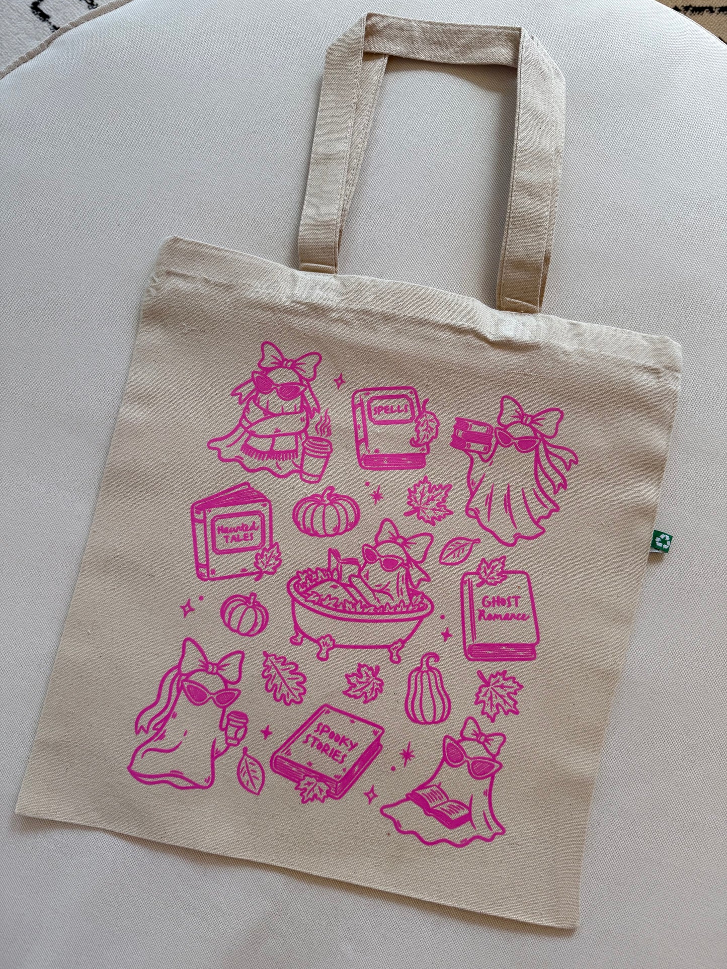 IMPERFECT ghosties tote bag