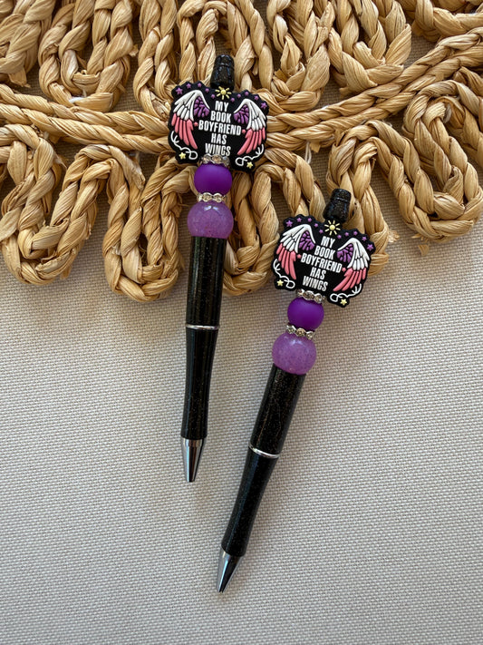 Book boyfriend has wings Pen