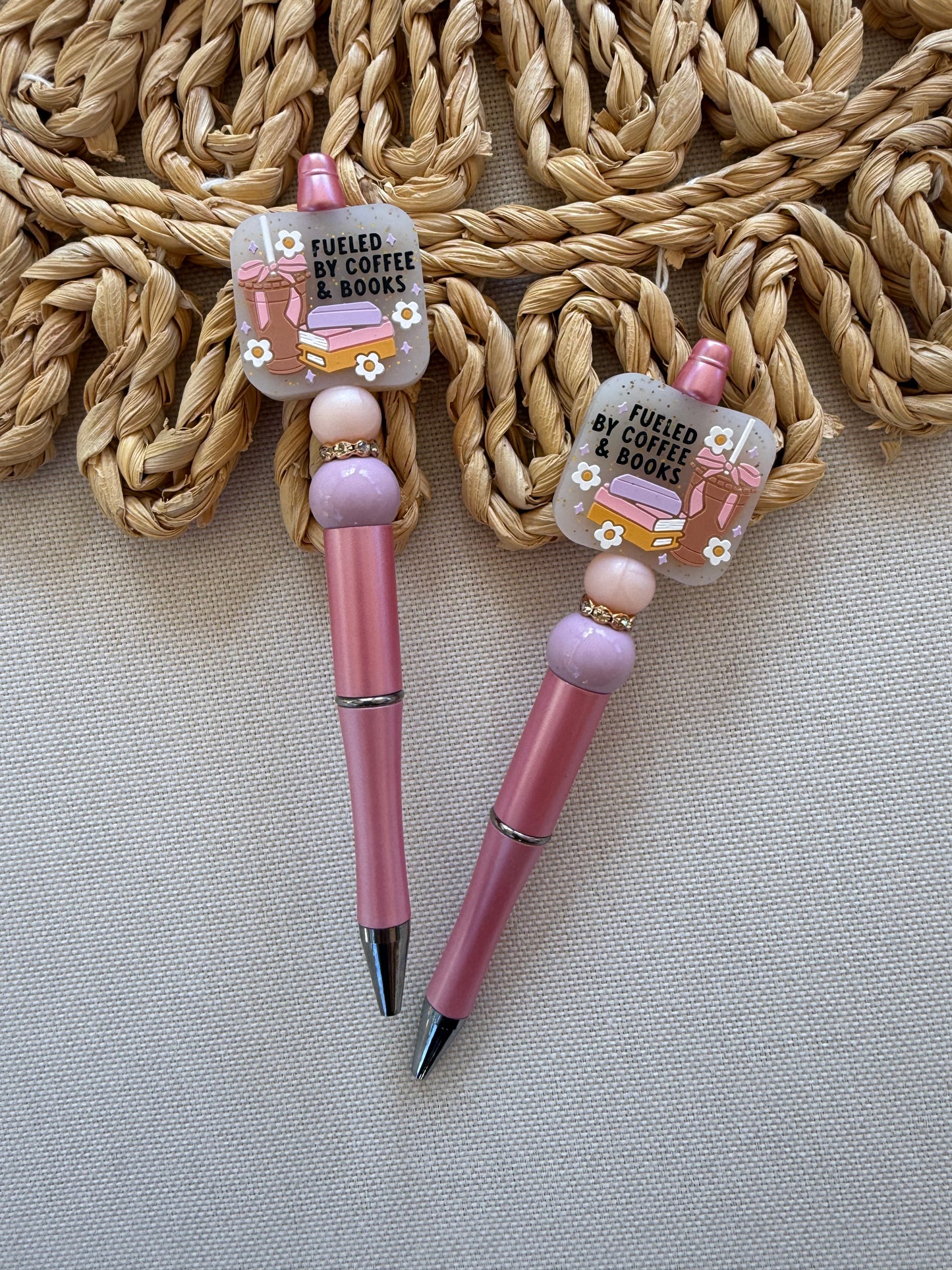 Fueled by Coffee & Books Pen