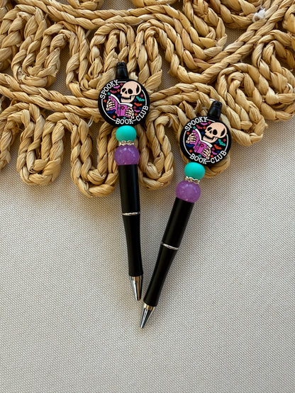 Spooky Book Club Pen