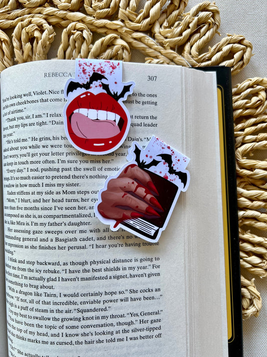 Vampire Magnetic Bookmark